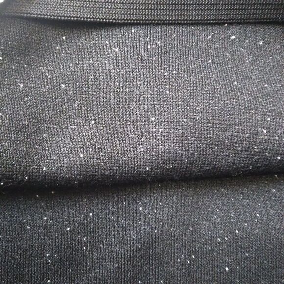 LOFT Ann Taylor Gray Marled Fleece Fabric Mini Length Circle Skirt Women's Small - Picture 8 of 12